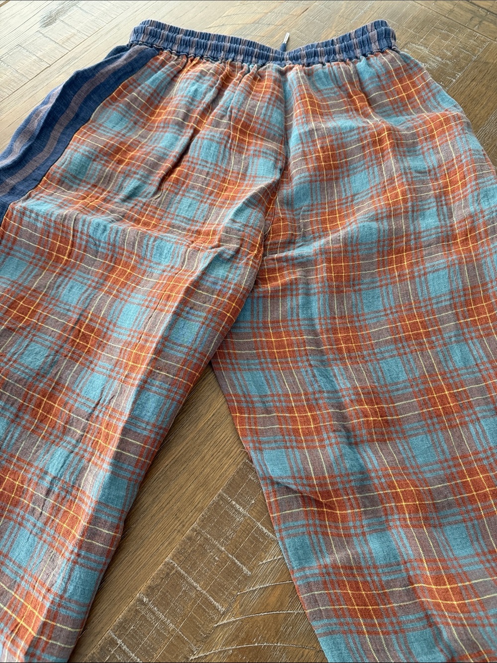 NWT Sabbi The Mexicola Check Pants - Picture 6 of 8
